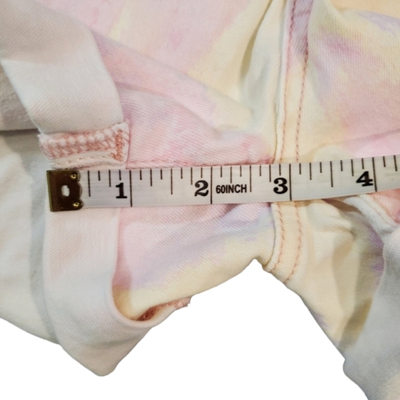 Joe's Pocketed Button Down Tie Dye Denim Romper Junior Large 12-14 - Picture 13 of 13